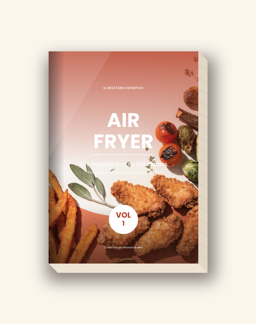 500 Recetas para Freidora de Aire — CROCANTIA (eBook PDF)
